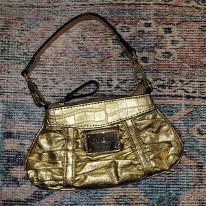 Gold Guess Purse